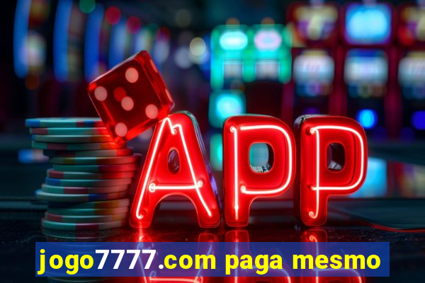 jogo7777.com paga mesmo